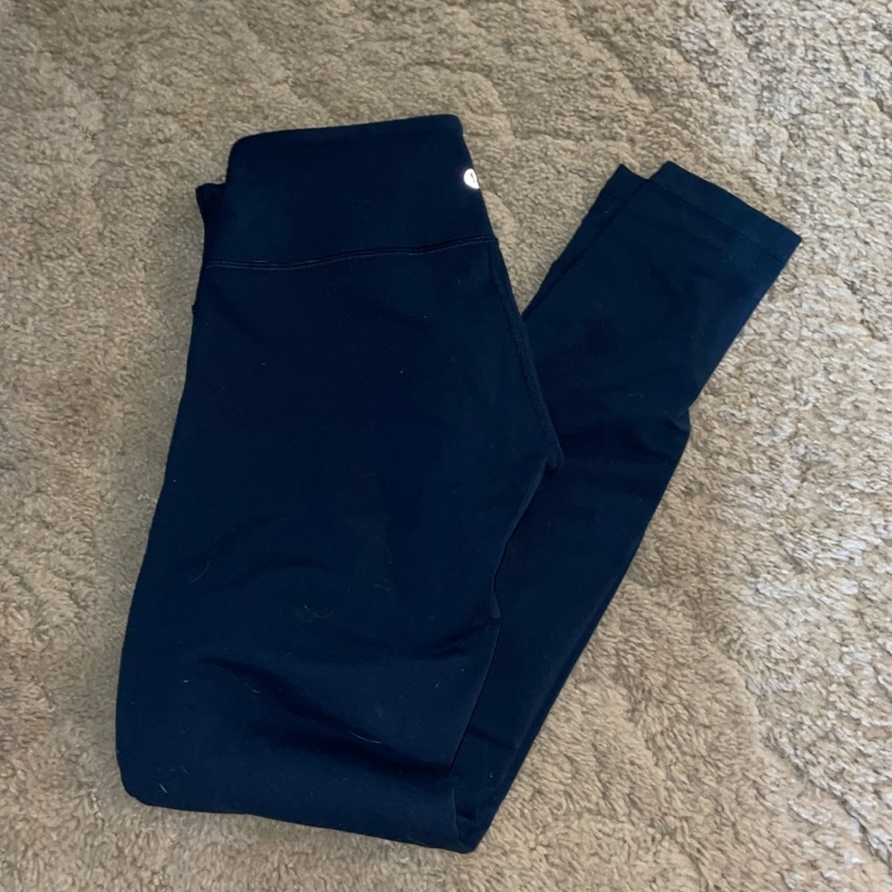 Align mid rise navy blue legging